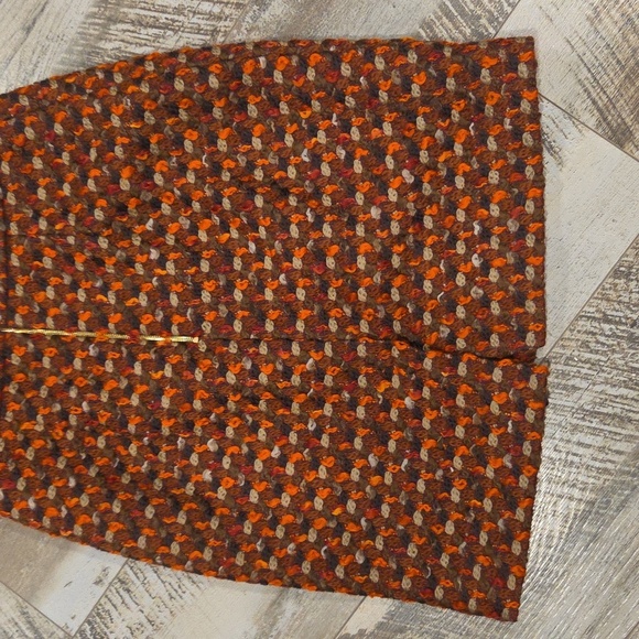 Kate Spade Brown and Orange Mini Skirt - Picture 4 of 6